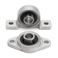 2Pcs KFL08 Pillow Block Flange Bearing KP08 Pillow Block Housing Bearing