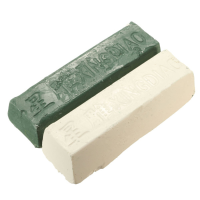 2Pcs Leather Strop Sharpening Abrasive Polishing Compounds Metal Brass Grinding Paste