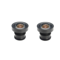 2Pcs Mtv Mount 2.1Mm Ir Sensitive 150 Degree Wide Angle Board Lens