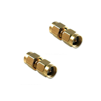 2Pcs Sma Male To Sma Male Barrel Adapter Connector Sma Jj