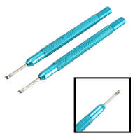 2Pcs Watch Hand Remover Puller Watchmaker Repair Precision Tool Set Knit