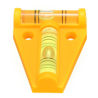 2Way Mini T Circle Spirit Level Tool Trailer Caravan Motor Camper Van Table