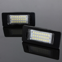 2X 24 Leds Car License Number Plate Lights For Vw Jetta Mk6