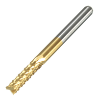 3.175Mm Titanium Coated Corn Milling Cutter Cnc/pcb Machine Carbide Engraving Bit