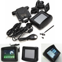 3.5Inch Ce6.0 Waterproof Motorcycle Gps Navigator With Bluetooth