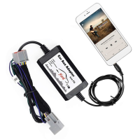 3.5Mm Aux Input Adapter Stereo Radio 16 Pin Interface For Ford Lincoln Mercury