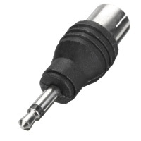 3.5Mm Mono Plug To Coaxial Socket Adapter DAB Radio Aerial Connector