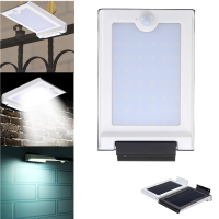 3.7V 46 Led Solar Power Pir Motion Sensor Wall Light Garden Waterproof Outdoor Lamp
