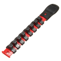 3/8 Inch Abs Mountable Socket Storage Rail Holder 22.2X3.3Cm Wall Mounting Socket Storage Rail
