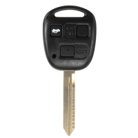 3 Button Remote Key Case Fob Toy47 For Toyota Corolla Camry Yaris Hiace Avensis