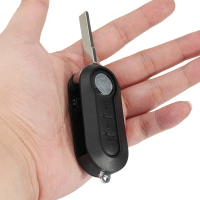 3 Buttons Black Remote Key Case Fob Blank Flip Blade For Citroen Relay Jumper