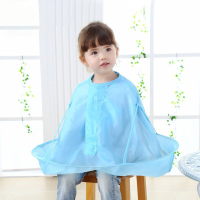 3 Colors Kids Shampoo Apron Bib Barber Hairdressing Supplies Cape Hair Clippers Cutting Cape Bibs Haircut Scarf Barber Cloth