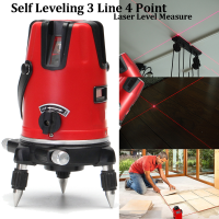 3 Line 4 Point Laser Level Professional Automatic Self Leveling Measurement Level With Tripod