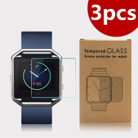 3 Pcs Premium Tempered Glass Protective Film Smarrt Watch Screen Protector For Fitbit Blaze