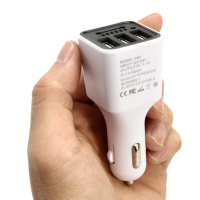 3 USB Car Charger Negative Ion Ionizer Oxygen Generator Cleaner Air Purifier
