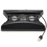 3 Usb Hub 2.0 Dual Cooling Fan Station Vertical Stand For Playstation Ps4 Pro