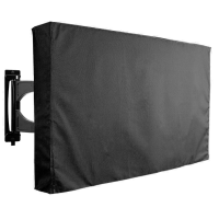 30 32 Inch Black Tv Cover Outdoor Patio Wall Mount Flat Protector Weatherproof