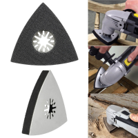 3001S 80mm Stainless Steel Triangular Sand Disc Oscillating Multi Tool