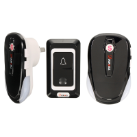 300M Smart Wireless Digital Doorbell Phone Home Security 2 Receiver 36 Music Ring Tone Door Bell