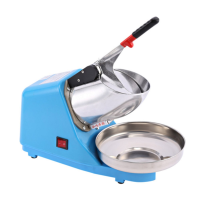 300W 220V Electric Ice Shaver Crusher Snow Cone Maker Machine Ice Shaving Tools