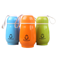 304 Stainless Steel Thermos Vacuum Insulation Drinkware Coffee Tea Mug Water Bottle With Penguin