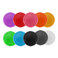 30Mm 10 Color Push Button For Arcade Game Joystick Controller Mame