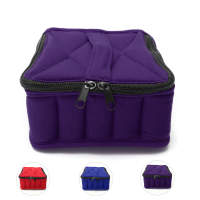 30Pcs 5ml 10ml 15ml Essential Oil Bag Organizer Bottles Carrying Case Portable Travel Holder