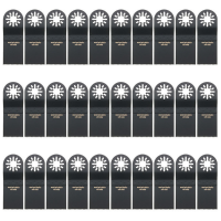 30Pcs Oscillating Multitool Wood Saw Blades For Bosch Milwaukee Ridgid Fein