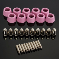 30Pcs Sg 55 Ag 60 Plasma Cutter Torch Consumables Nozzle 40/50/60a Cut Lgk 50/60