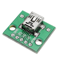 30Pcs Usb To Dip Female Head Mini 5p Patch To Dip 2.54Mm Adapter Board