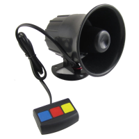 30W Motorcycle Car Alarm Three Sound Horn