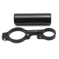 31.8Mm Road Bicycle Bike Handlebar Extension Light Mount Carbon Fiber Extender Holder For Flashlight