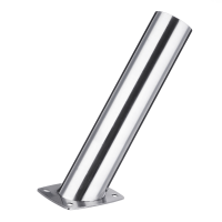 316 Stainless Steel Fishing Rod Pole Holder Flush Mount Polished 30 Degree For Marine Boat Yacht
