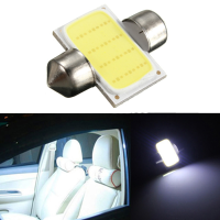 31Mm 12v 3w Led Cob Festoon Dome Interior Bulb Car Map Reading Light Bulb