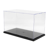 31X17x19cm Clear Acrylic Display Show Case Box Plastic Dustproof Protection Tray