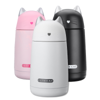 330Ml Cartoon Cat Thermos For Kids Vacuum Insulated Water Bottle Vacuum Flask Tea Cup Mug