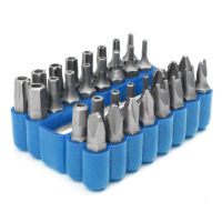 33Pcs Hex Spanner Set Torx Hex Star Spanner Tri Wing Electric Screwdriver Hex Bits With Holder