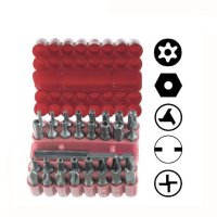 33Pcs Torq Torx Hex Star Spanner Tri Wing Screw Driverr Magnetic Holder Security Tamper Proof Bit Set