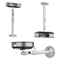 360 Degree 20 40cm Adjustable Extendable Ceiling Mount Bracket For Dlp Lcd Projector