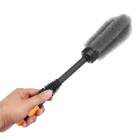 360 Degree High pressure Car MotorBike Wheel Tire Brush Water Power Wash Automatical