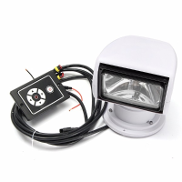 360° Rotation 12v 100w Spotlight Marine Remote Control Searchlight For Boat Truck Car