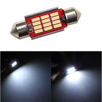 36Mm 4014 12smd Festoon Dome Led Light Interior Reading Bulb 12 ~24v Dc Non Polar With Radiating Function