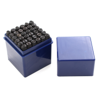 36Pcs 6mm Steel Punch Alphabet Letter Number Stamp Tool Metal Leather Craft