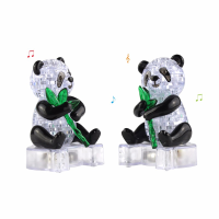 3D 58pcs Lighting Panda Crystal Blocks Puzzle To Hold Blocks