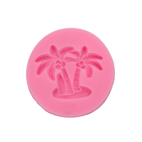 3D Coconut Palm Silicone Mold Fondant Mould Creative Baking Tools Accessories