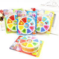 3D Fruit Slime 8 Colors Diy Crystal Jelly Clay Rubber Mud Intelligent Hand Gum Plasticine Toy Gift