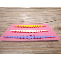 3D Pearl Necklace Silicone Fondant Mold Cake Decorating Mould