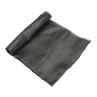3K 200gsm Real Plain Weave Carbon Fiber Fabric Cloth In 50cm Width