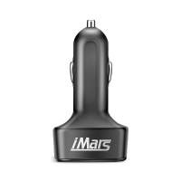 3Pcs/5pcs/10pcs Imars™ Im C2 4 In 1 Dual Usb Car Charger Adapter 5v 3.1A Bullet Car Charger For Cell Phone Iphone