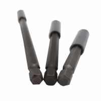 3Pcs 6.35Mm Hex Shank Quick Change Magnetic Drill Extension Holder 60mm 100mm 150mm